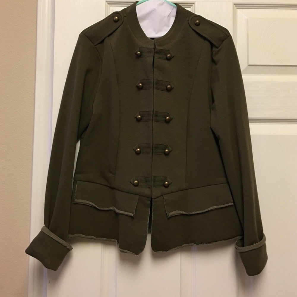 Cute Army Green Jacket