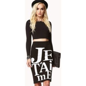 Jetaime pencil skirt