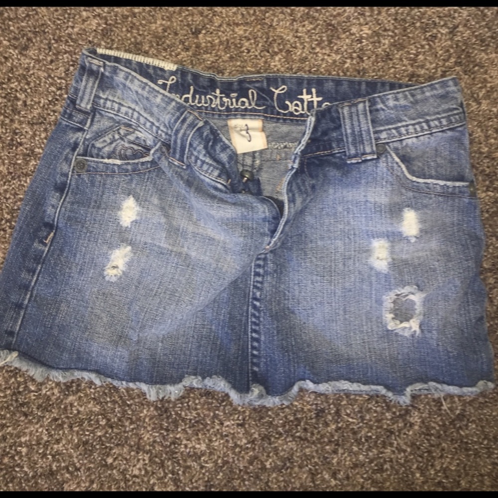 Blue jean Miniskirt