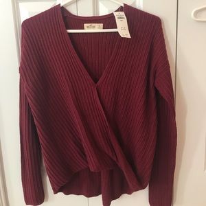 Maroon sweater