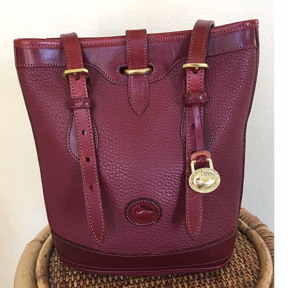 Dooney & Bourke Handbags - VINTAGE DOONEY AND BOURKE MINI BUCKET BAG
