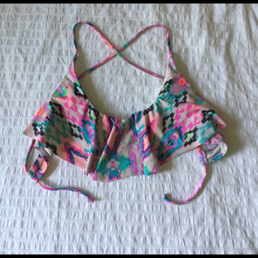 Target neon print swimsuit