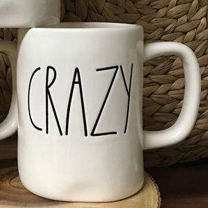 Rae Dunn CRAZY Mug