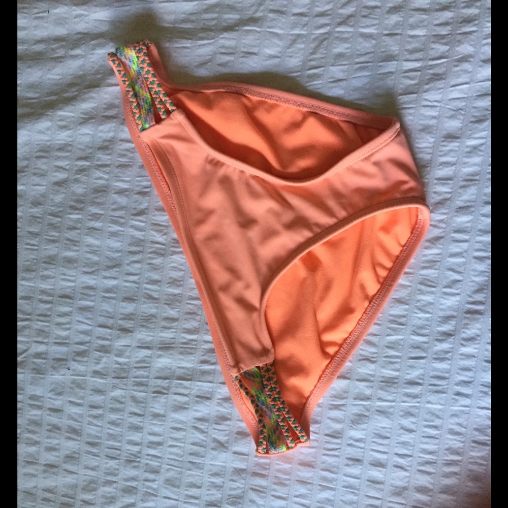 Neon Orange Target Swimsuit
