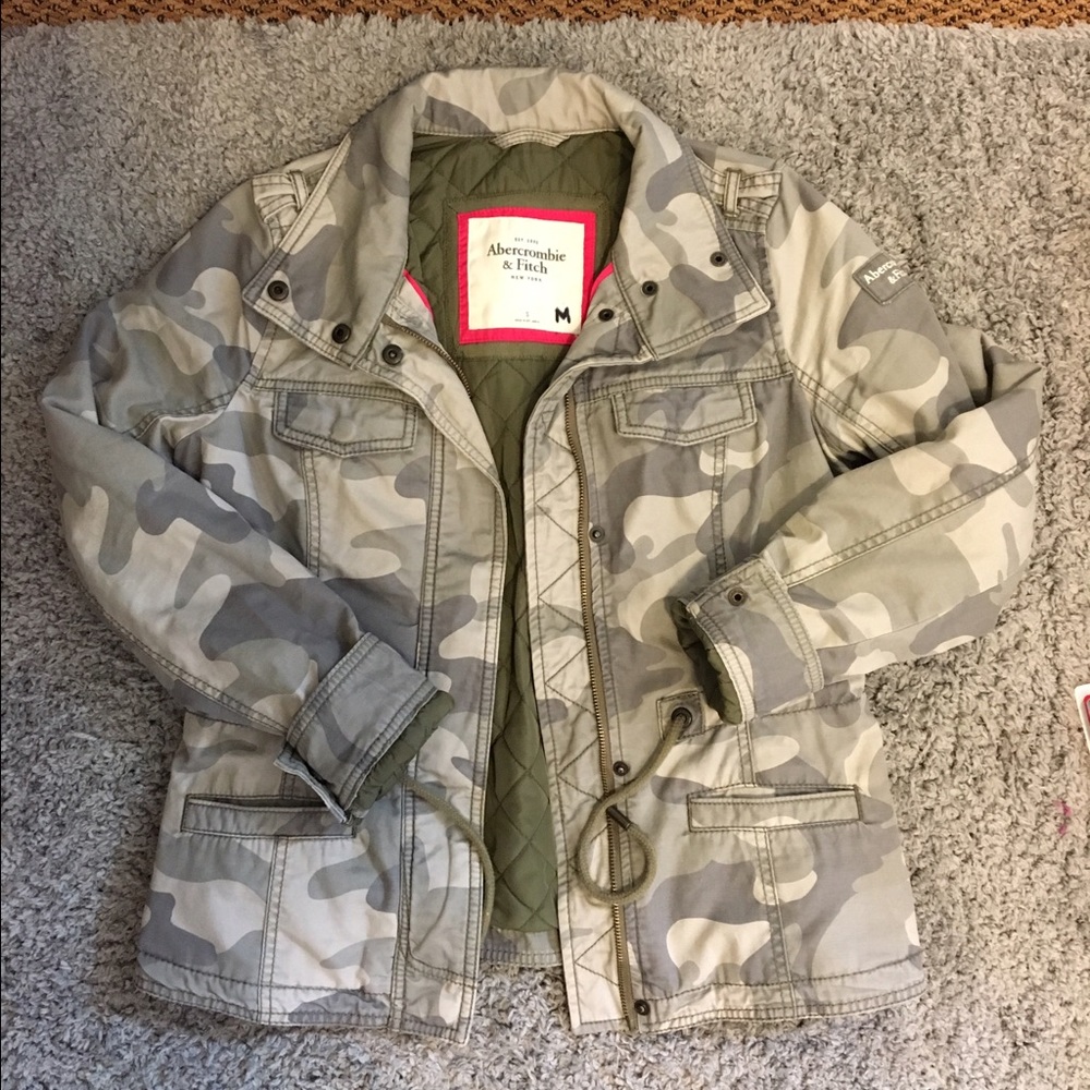 Abercrombie & Fitch Camo Jacket