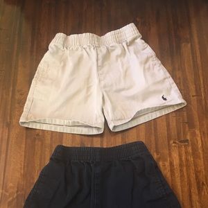 2 3T polo shorts