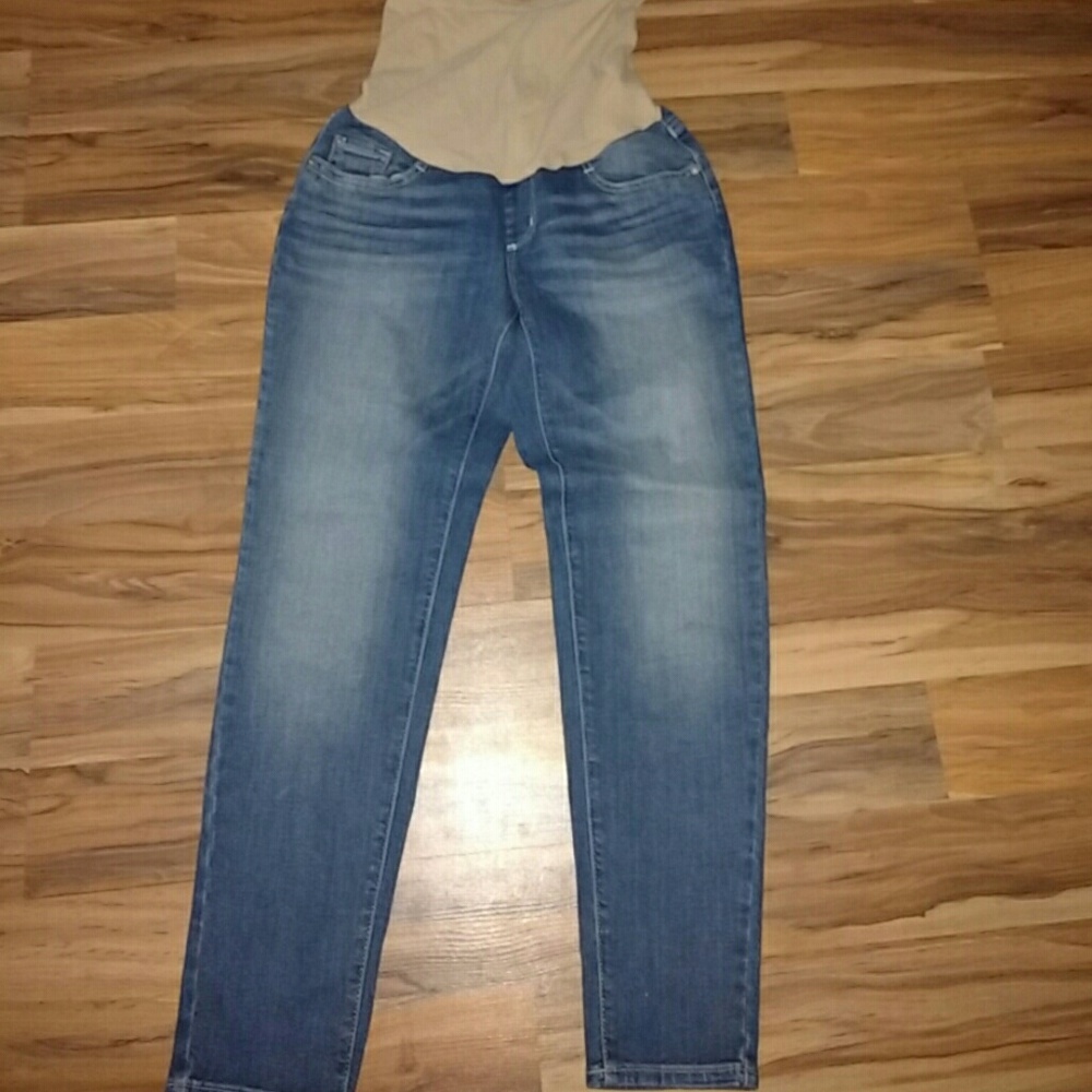 Flash! A Pea in the Pod maternity skinny jeans M