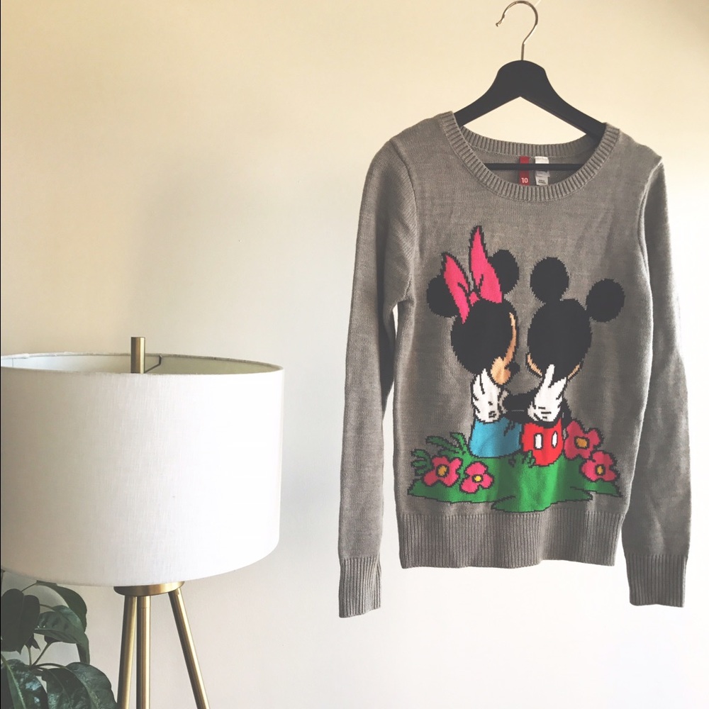 H&M Mickey/Minnie sweater