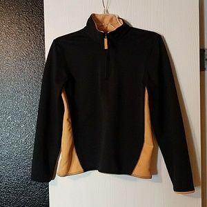 Black and Gold long sleeve fleece