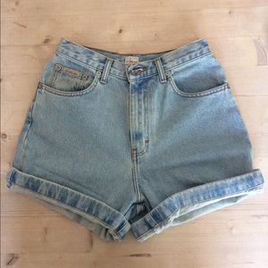Calvin klein high waisted shorts