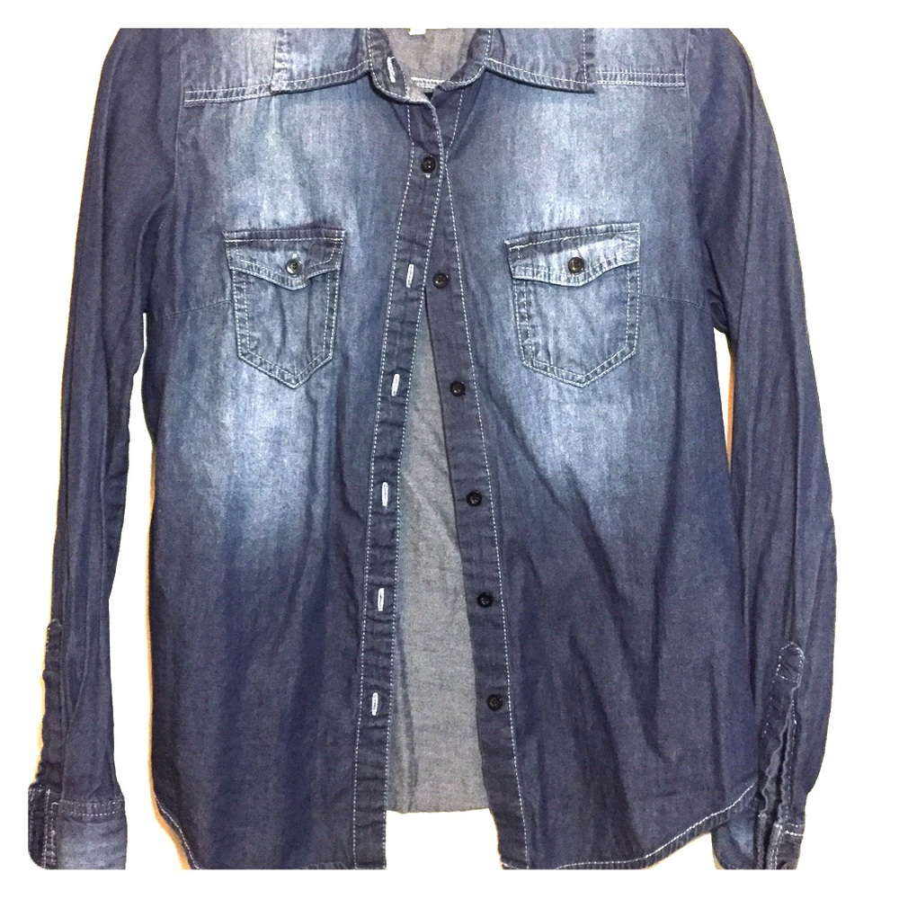 Denim Button Up Shirt