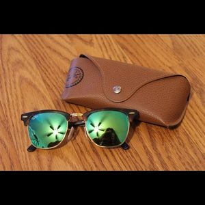 Authentic Mirror Lens Clubmaster Ray-Bans