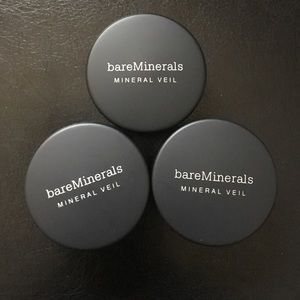 Lot of 3 Travel size Bare Minerals Mineral Veil