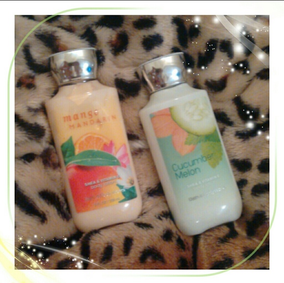 Bath and body works lotion cucumber melon mango - Picture 2 of 2
