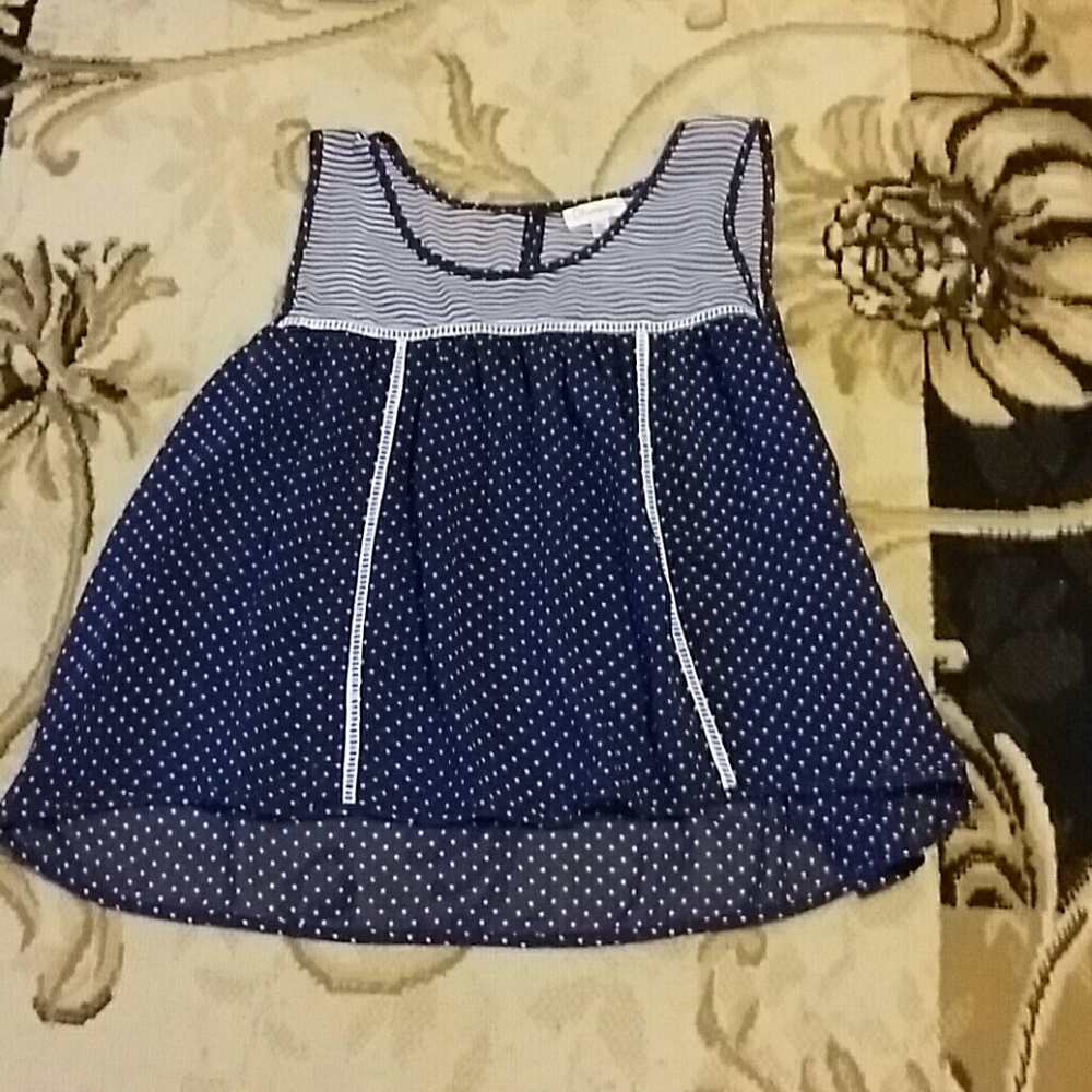 Navy tank top