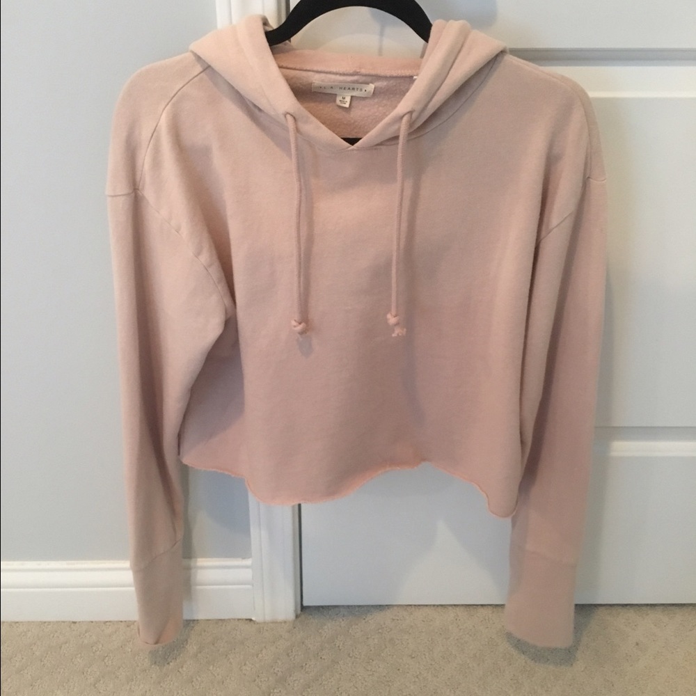 L.A. Hearts cropped sweater