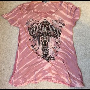 Long flowing T-shirt