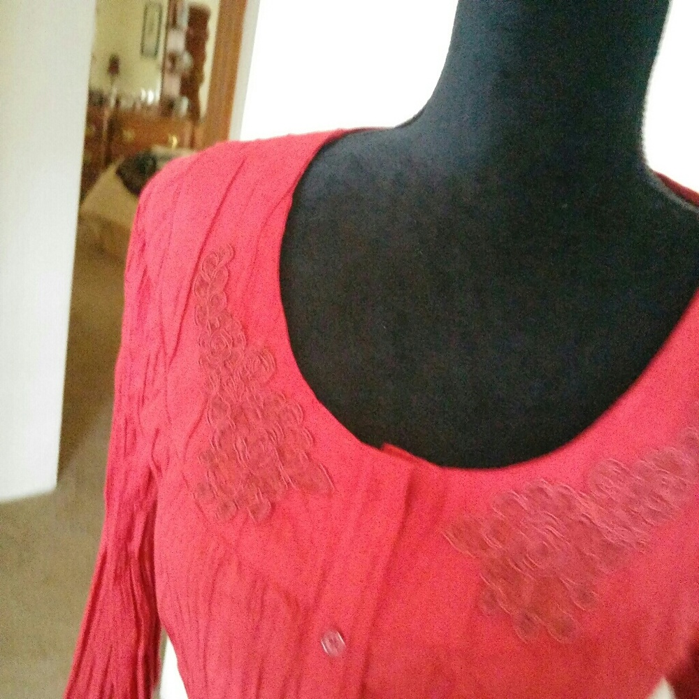 Red Blouse - Picture 5 of 5