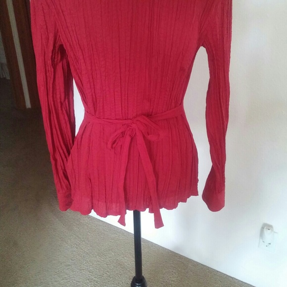 Red Blouse - Picture 2 of 5