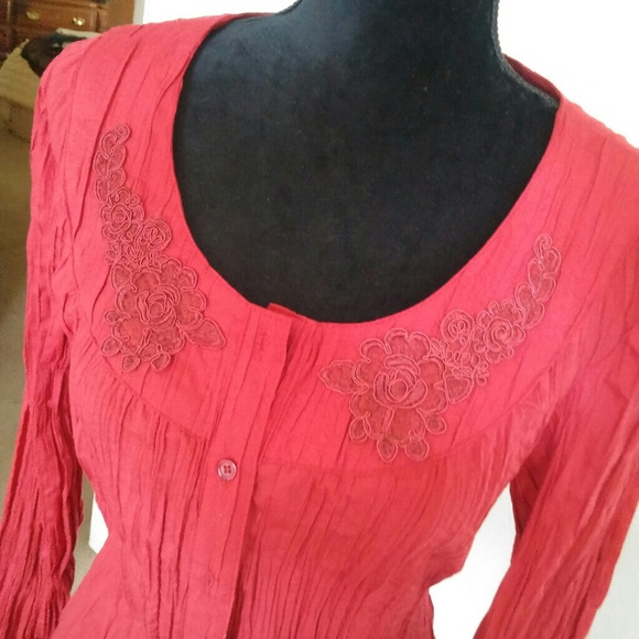 Red Blouse - Picture 4 of 5