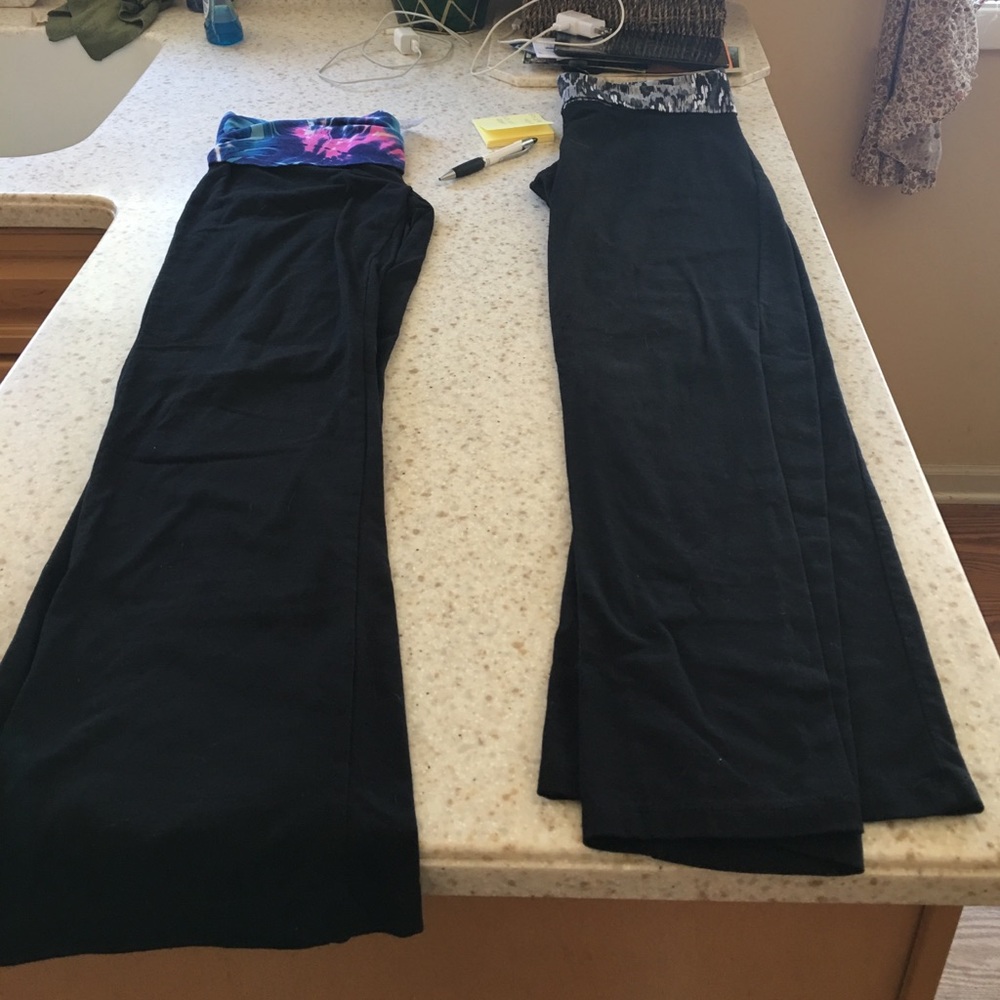 fold over yoga pants