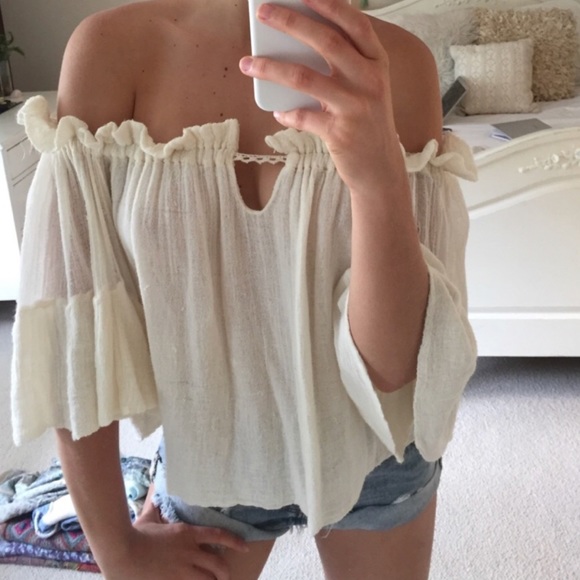 Jen's Pirate Booty Tops - Jen's Pirate Booty off the shoulder top
