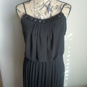 Floor Length Black Gown