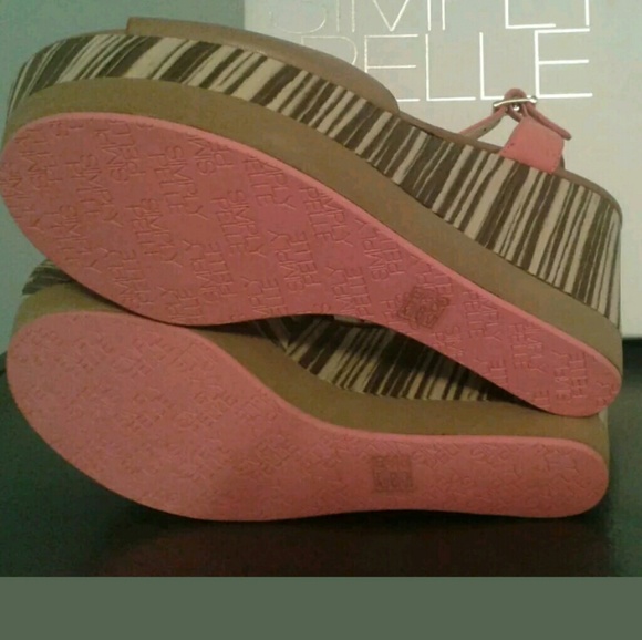 🎉HP🎉💚$ALE💚NEW  AUTHENTIC SIMPLY PELLE WEDGES - Picture 4 of 4