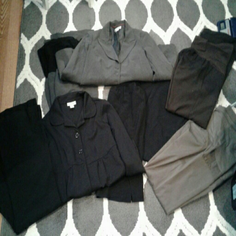 Lot of Small maternity business suits