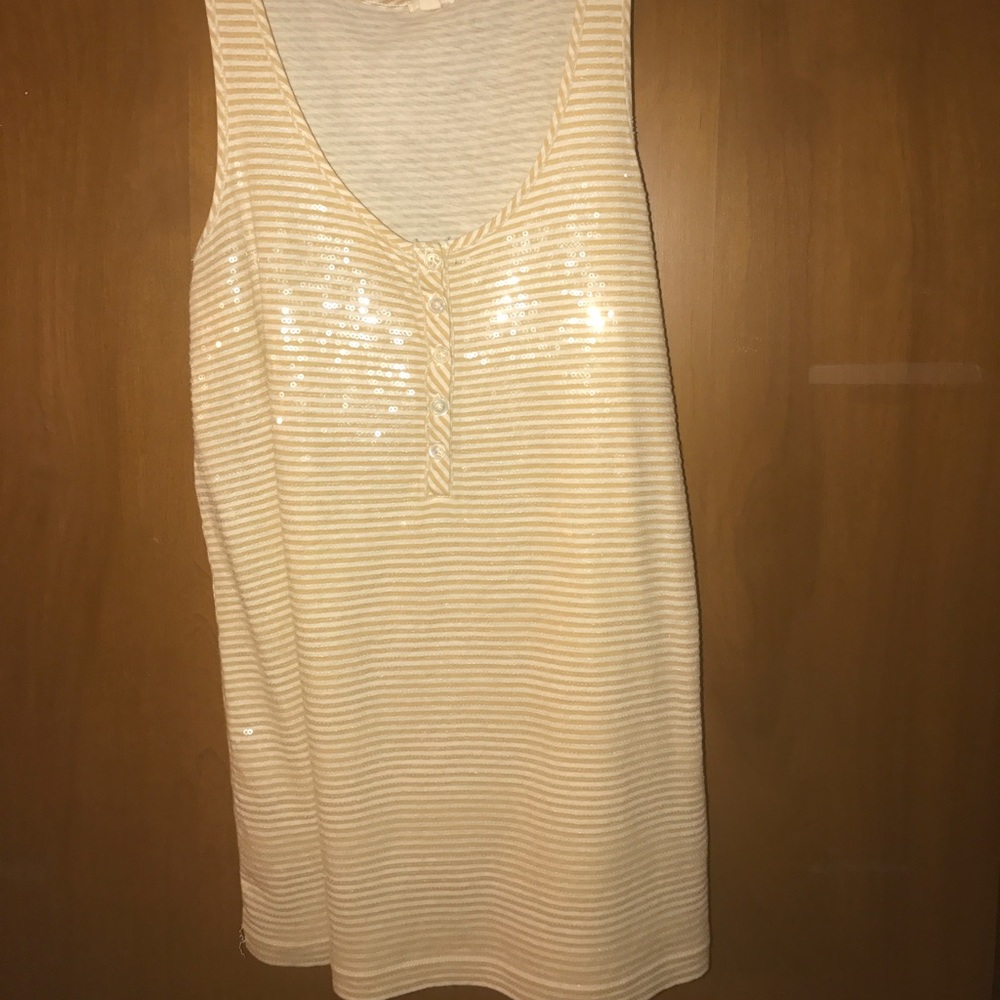 Sequin Tank Top