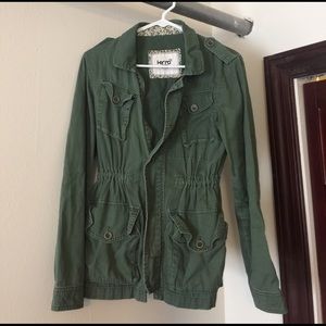 Olive Green Cargo Jacket!!  😎