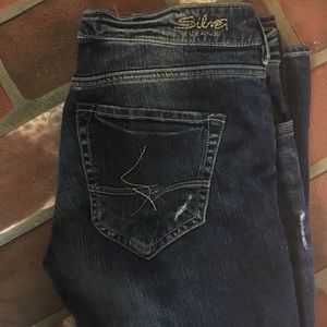 Silver jeans