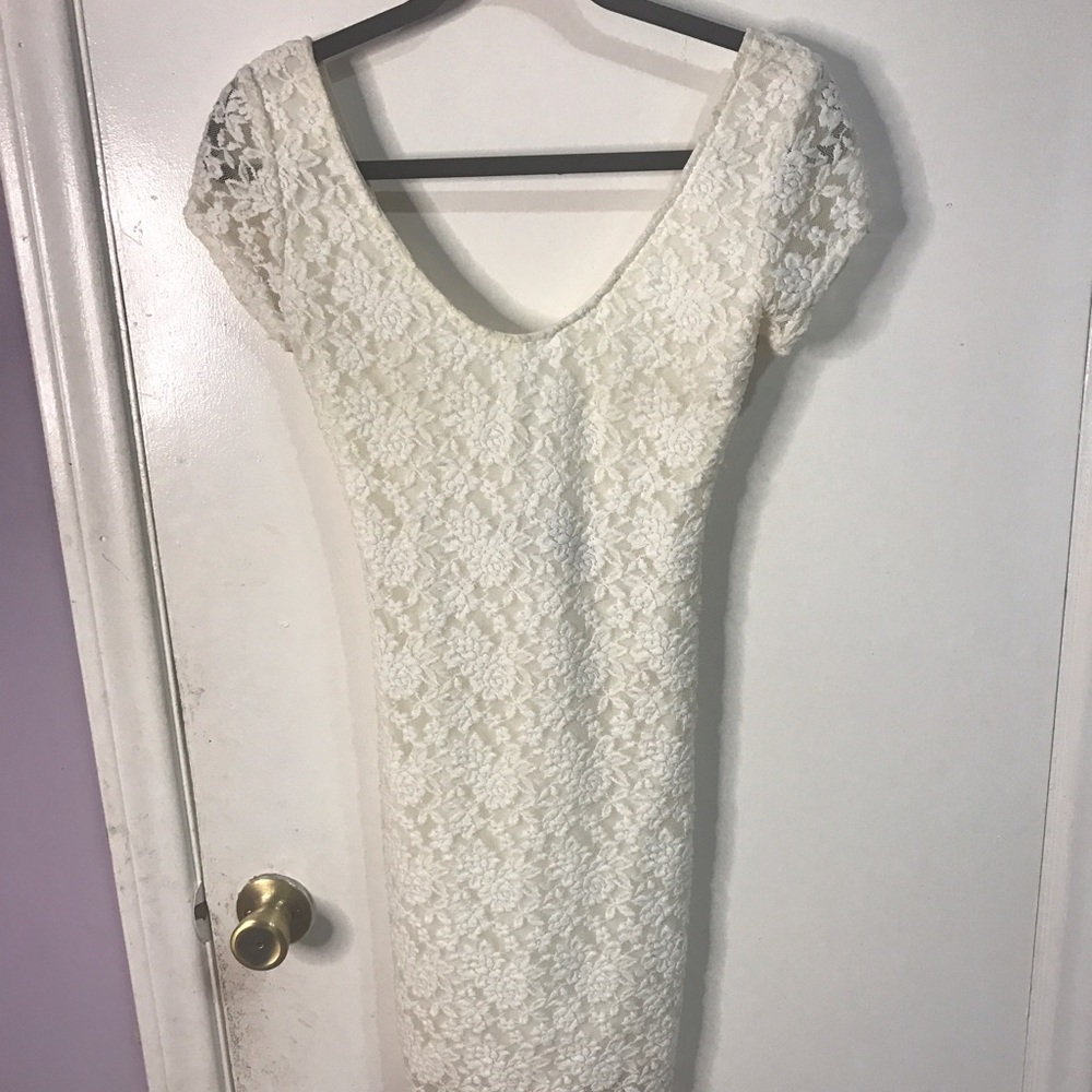 White Lace Dress