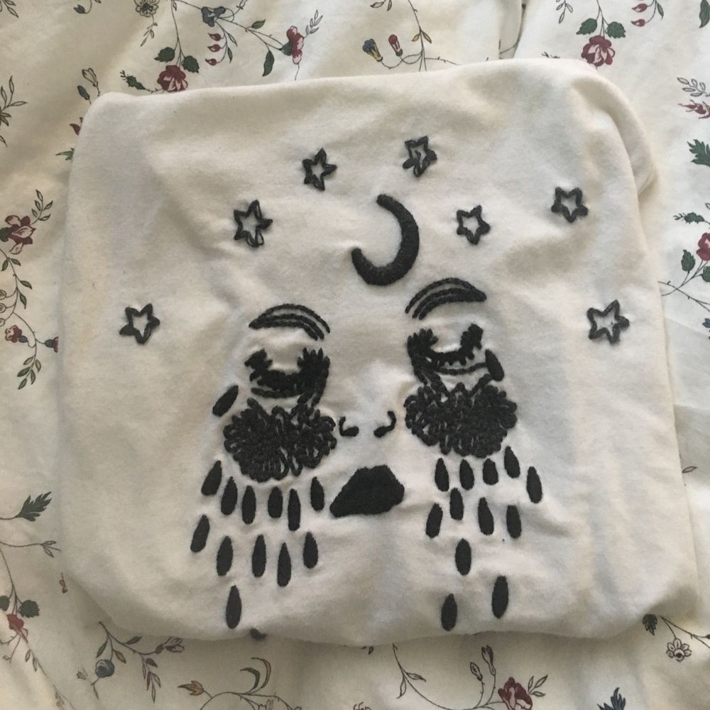 Brandy Melville Crying Eyes Sachs Halter