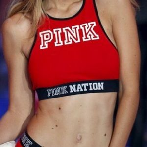 PINK Victoria secret fashion show sports bra