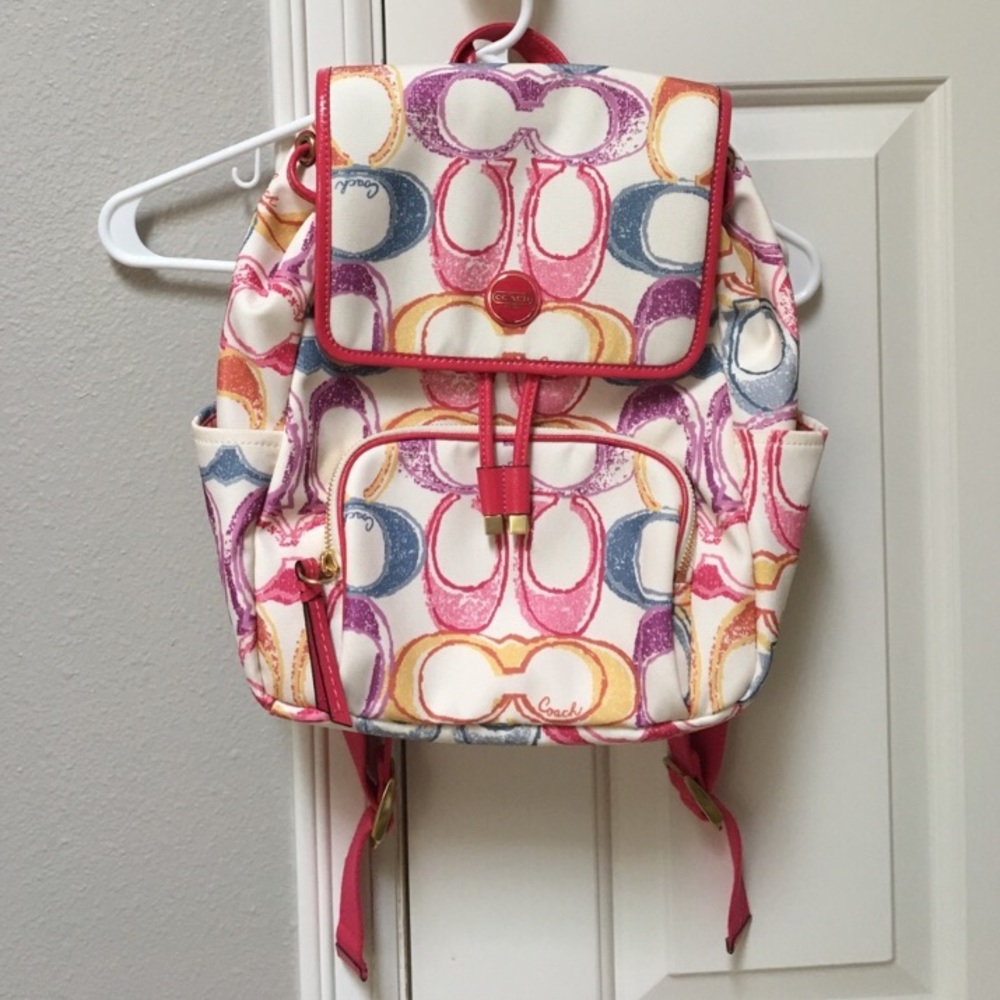 Coach Signature Backpack