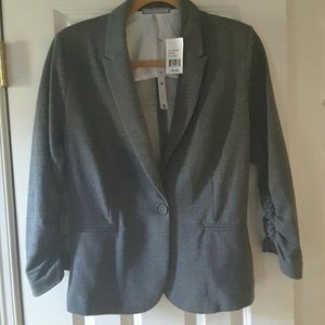 Olivia Moon Nordstrom Gray Knit Blazer NWT