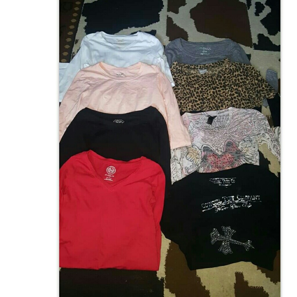 BUNDLE 8 LONG SLEEVES