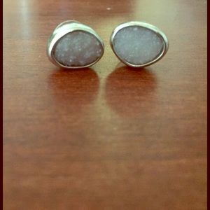 Light purple stone studs