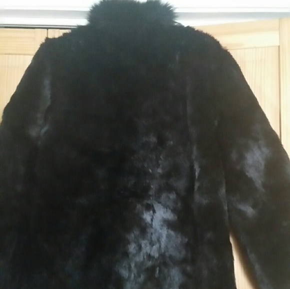 Waist length,  Genuine Rabbit Fur - Picture 2 of 4