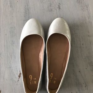 Mix no. 6 silver flats size 8  new