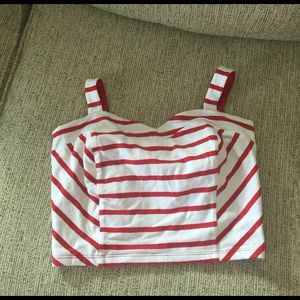 Striped Crop Top