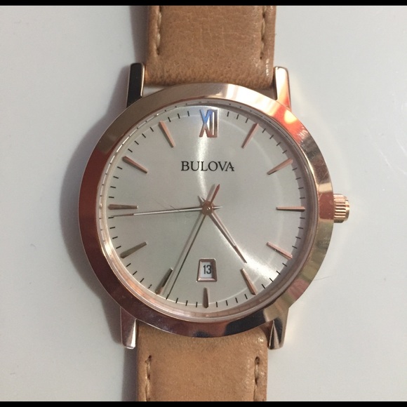 BULOVA rose gold unisex watch - Picture 2 of 4