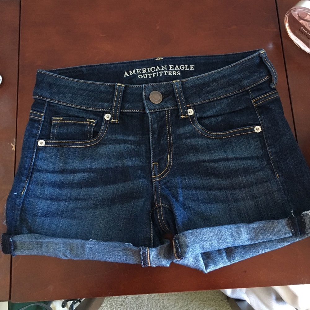 American eagle jean shorts