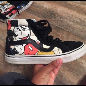 Mickey Mouse Sk8 Vans