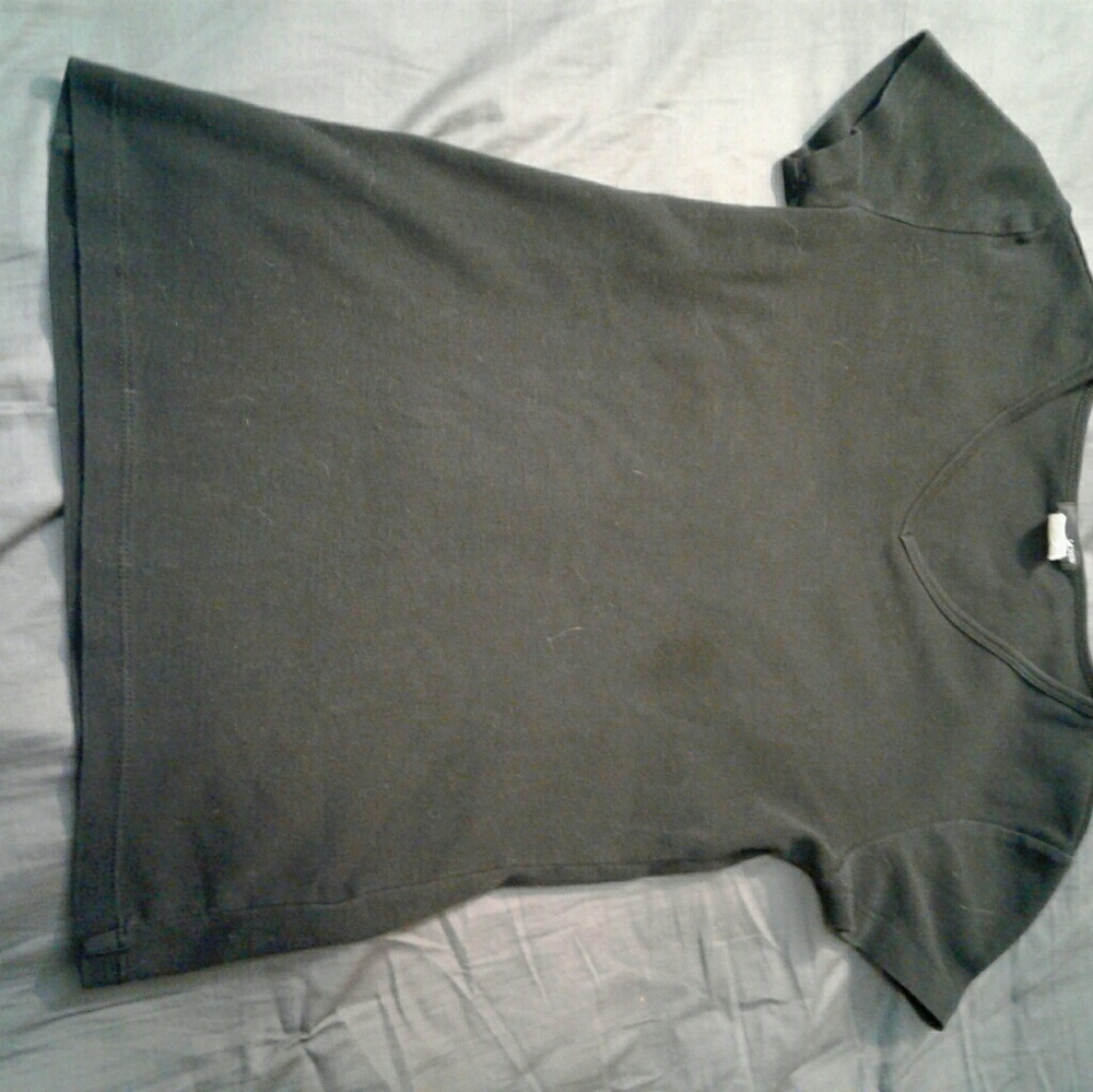 Black J. Crew fitted tee