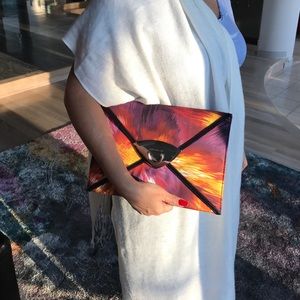 Karen Millen clutch bag