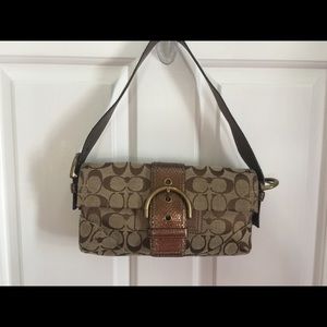 Authentic Coach Snakeskin Handbag.