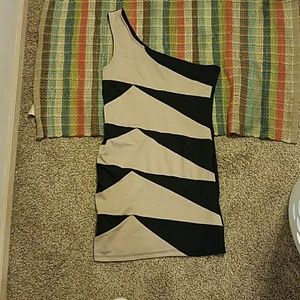 Single Shoulder Dress