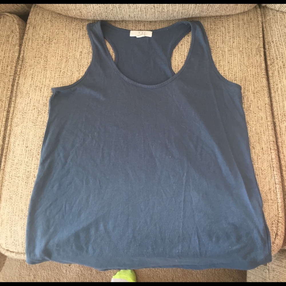 Blue Tank Top